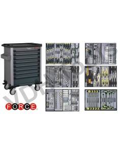 Garnitura večnamenskega ročnega orodja v predalniku s...