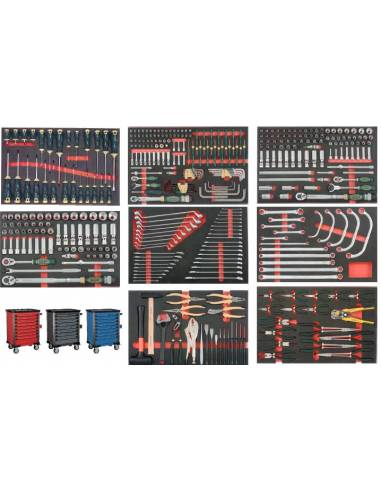 Kovček z orodjem - 56 delov