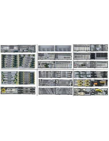 Kovček z orodjem - 56 delov