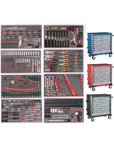 Kovček z orodjem - 56 delov